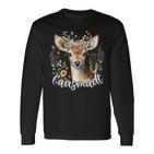 Lausmadl Costume Deer Oktoberfest Langarmshirts