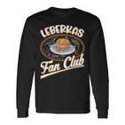 Leberkas Fan Club Bavarian Liver Cheese Langarmshirts