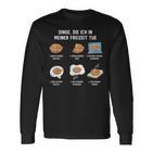 Leberkäse In Der Freizeit Meat Cheese Liver Cheese S Langarmshirts