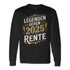 Legends Go 2025 In Retiree Retiree Langarmshirts