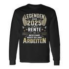 Legends Go Into Retirement 2025 Long Work For Retirees Langarmshirts