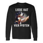 Liebe Hatier Pfoten Appenzeller Mountain Dog Langarmshirts