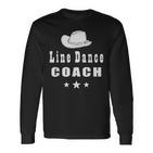 Line Dance Coach Langarmshirts