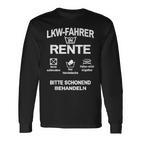 Lorry Driver In Retirement Langarmshirts