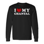 I Love My Chantal I Love My Chantal Langarmshirts