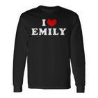 I Love Emily I Love Emily Langarmshirts