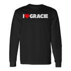 I Love Gracie Langarmshirts