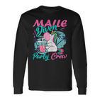 Malle Diven Party Crew Saufen Langarmshirts