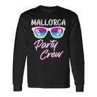 Mallorca Party Crew Malle Party Crew Malle Holiday Langarmshirts