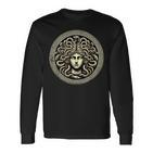 Medusa Mythos Gorgone Snake Hair Greek Mythology Langarmshirts