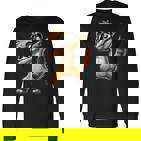 Meerkat Dabbing Meerkat Dancing Langarmshirts