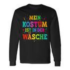 Mein Kostüm Ist In Der Wäsche Confetti For Carnival Fancy Dress Langarmshirts