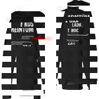 Mein Kostümladen Noch Ladebalken For Nerd Carnival Langarmshirts