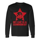 Meine Katze Ist Kommunist Langarmshirts