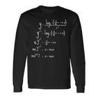 Merry Christmas Maths Christmas Langarmshirts