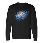 Milky Way In Space Langarmshirts