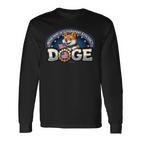 Ministry Of Government Efficiency DOGE Elon Langarmshirts