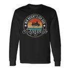 Mir Reicht's Ich Geh Fishing Sports Fisherman Langarmshirts