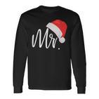 Mr Partner Look Couple Christmas Jumper Christmas Outfit Langarmshirts