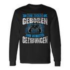 Nerd Gamer Zum Zocken Geboren Zum Arbeiten Zwungen S Langarmshirts