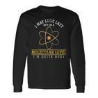 Nerd Scientist  Biology Langarmshirts