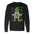 No Bock Elf Christmas Elf Kein Bock Langarmshirts