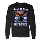 Nur Ein Junge Breakdance Dancer Breakdance Langarmshirts