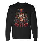 Nutcracker Christmas Holiday Festive Traditional Langarmshirts