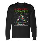 O Chemistree Wie Schön Sind Ihre Zweige Science Xmas Langarmshirts