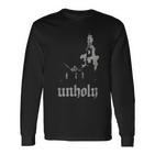 Occult Unholy Okkult Satan Witch Hexen Antichrist Langarmshirts