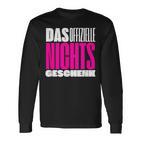 Official Nothing Idea Wir Schenken Uns Nichts Langarmshirts