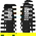 Offizielles Schlaf Pudel Schlafanzug Morgenmuffel Hund Langarmshirts