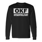 Okfintage Ortskontrolle Langarmshirts