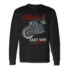 Oldschool Schwalbe Tuning Kr51 Simson Ddr Mofa Moped Langarmshirts