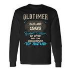 Oldtimer Baujahr 1965 58Th Birthday Langarmshirts