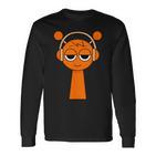 Oren Orange Sprunki Toy Langarmshirts