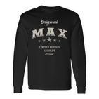 Original Max Langarmshirts