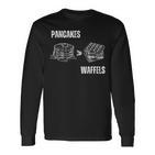 Pancakes Over Waffles Langarmshirts