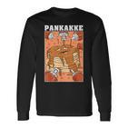 Pankakke Naughty Pancake Bukakke Ecchi Hentai Pun Langarmshirts