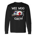 Paramedic Ambulance Wee Woo Crew Langarmshirts