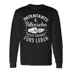 Patentante Und Godson Beste Freunde Für Leben Langarmshirts