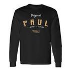 Paul Limited Edition S Langarmshirts