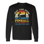 Pinball Lovers Pub Sports Pinball Langarmshirts