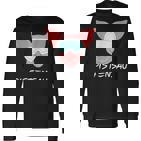Pistensau Apres Ski Skiing Holiday  Langarmshirts
