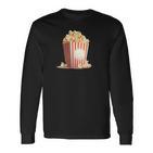 Popcorn Food For Cinema And Popcorn Machine Lovers Langarmshirts