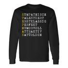 Positive Features Character Name Stephan Langarmshirts