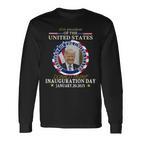 President Donald Trump Housewarming Day 2025 Langarmshirts