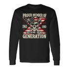 Proud Member Of 1965 1980 Generation Langarmshirts