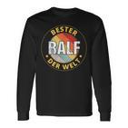 Ralf First Name Langarmshirts