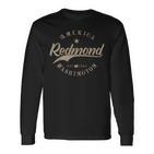 Redmond Wa Washington Langarmshirts